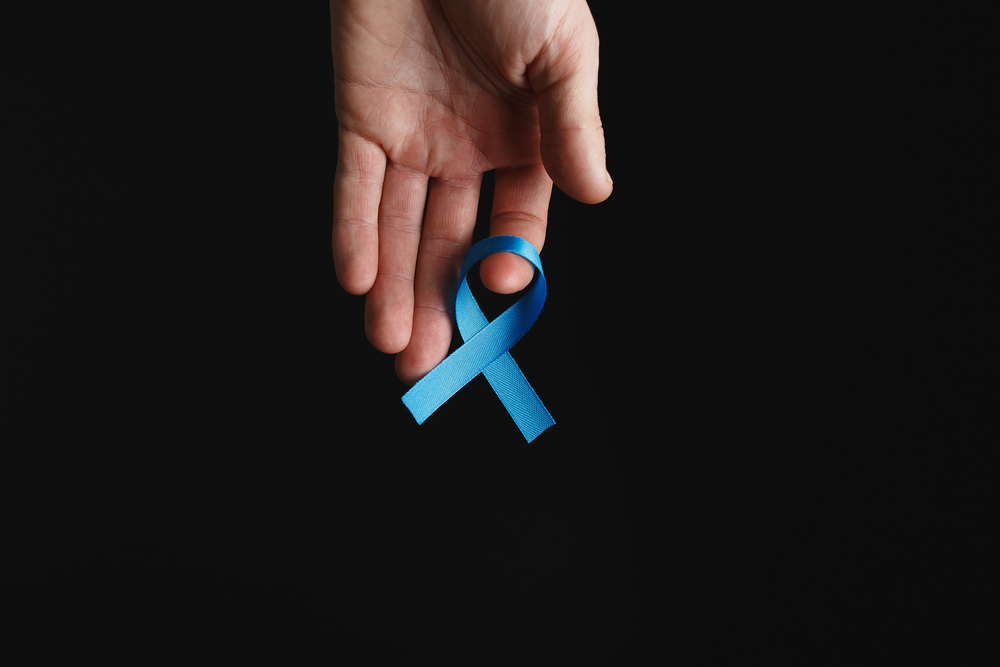 prostate,cancer,ribbon,,colon,cancer,concept,,blue,ribbon,symbol